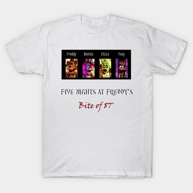 Bite of 87 T-Shirt by ArianaFaithJ